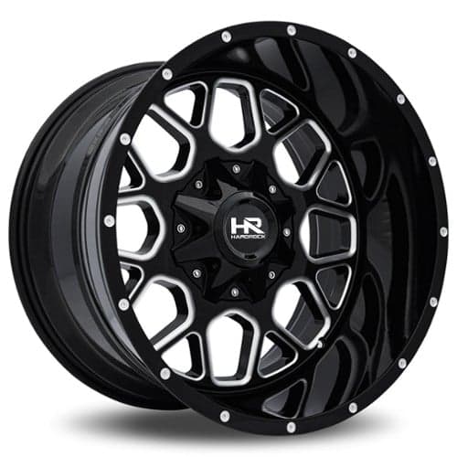 Hardrock Offroad Gunner 20x10 5x150/5x139.7 -19 ET 110.3 CB Gloss Black Milled (H705-201097119GBM)