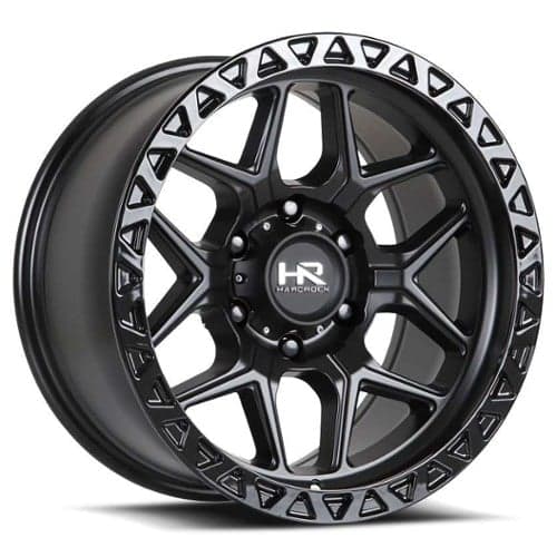 Hardrock Offroad H107 17x9 6x139.7 -12 ET 108 CB Matte Black (H107-179083112BB)