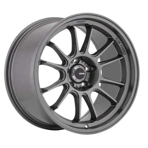 Konig Hypergram 17x10 5x114.3 18 ET 73.1 CB Matte Gray (HG0751418G)