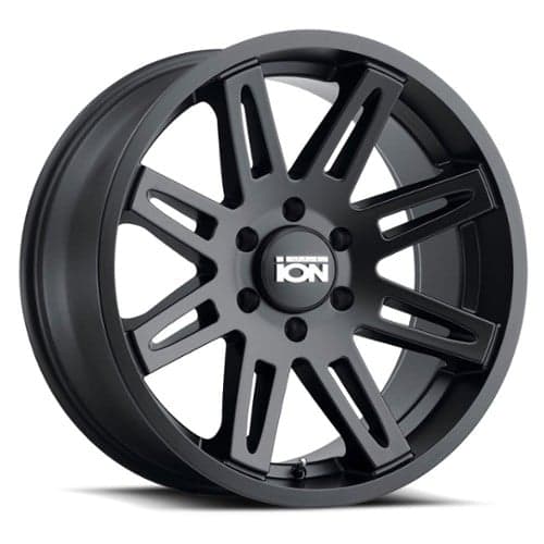 Ion Alloy 142 18x9 6x139.7 0 ET 106 CB Matte Black (142-8983MB)