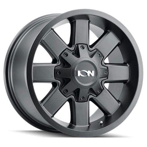 Ion Alloy 141 17x9 8x170 18 ET 108 CB Satin Black (141-7970B18)