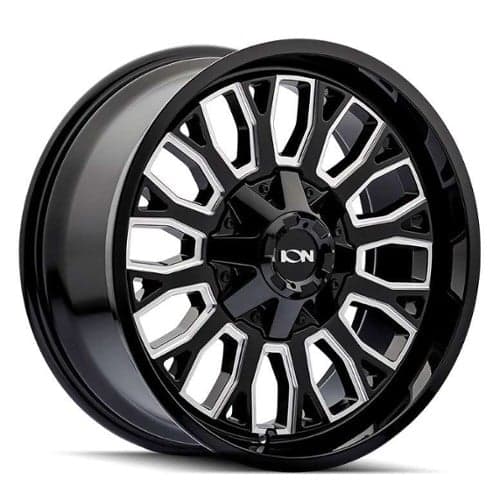 Ion Alloy 152 20x9 5x127/5x139.7 0 ET 87.1 CB Gloss Black Milled (152-2952M)