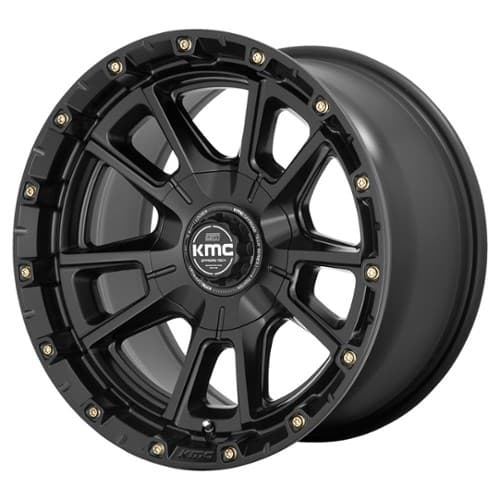 KMC KM100 Sync 17x9 6x114.3/6x139.7 18 ET 78.1 CB Satin Black (KM10079070718)