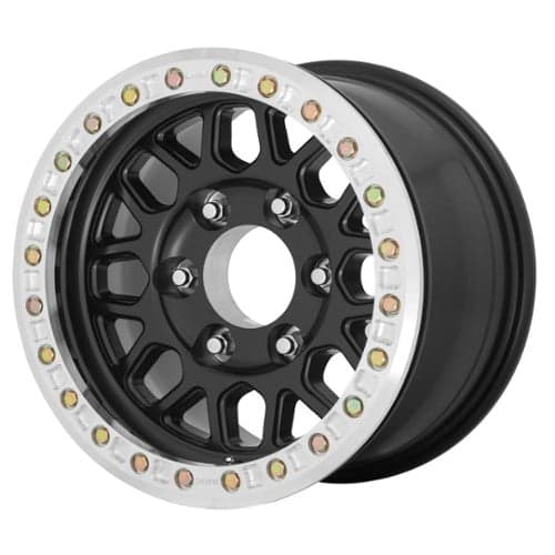 KMC KM234 Grenade Desert Beadlock 17x8.5 6x165.1 0 ET 108 CB Satin Black (KM23478591700)