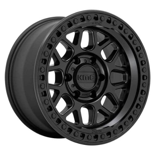 KMC KM549 GRS 17x9 6x114.3 18 ET 66.1 CB Satin Black (KM54979064718)