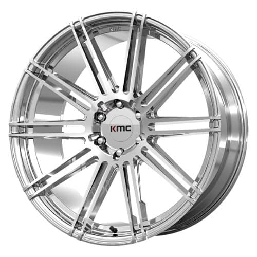 KMC KM707 Channel 24x9.5 6x135 30 ET 87.1 CB Chrome (KM70724963230)