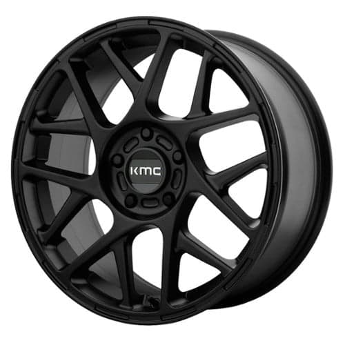 KMC KM708 Bully 16x7.5 5x114.3 30 ET 72.56 CB Satin Black (KM70867512730)