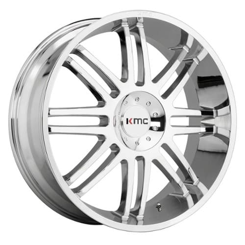 KMC KM714 Regulator 22x9.5 5x114.3/5x120 30 ET 74.1 CB Chrome (KM71422917230)