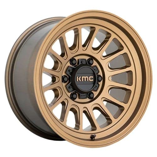 KMC KM724 Impact OL 17x8.5 6x120 0 ET 66.9 CB Matte Bronze (KM72478577600US)