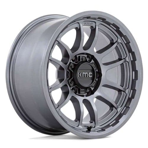 KMC KM727 Wrath 17x8.5 5x127 0 ET 71.5 CB Matte Anthracite (KM727AX17855000)