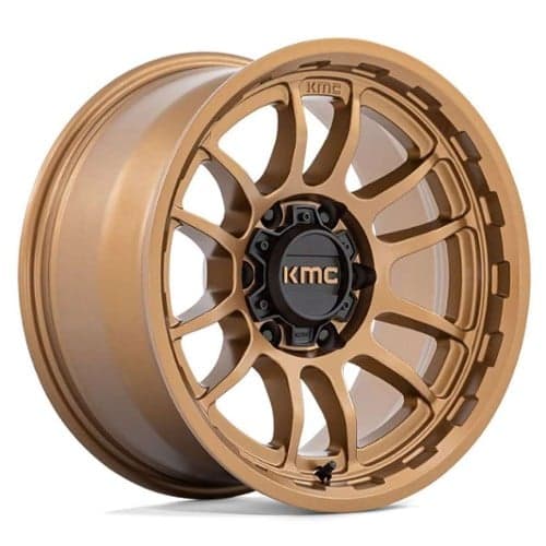 KMC KM727 Wrath 17x8.5 5x127 -10 ET 71.5 CB Matte Bronze (KM727ZX17855010N)