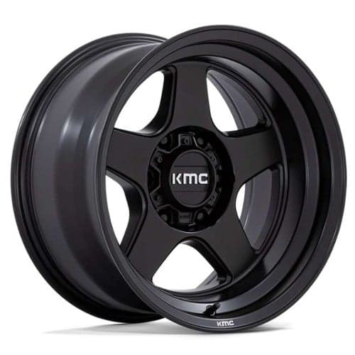 KMC KM728 Lobo 17x8.5 6x120 -10 ET 66.9 CB Matte Black (KM728MX17857710N)