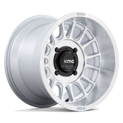 KMC UTV KS138 Impact 15x10 4x156 0 ET 115.1 CB Silver w/Machined Face (KS138SD15104400)