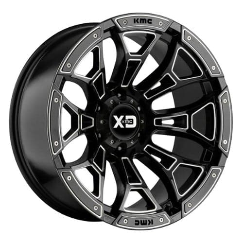 XD Series XD841 Boneyard 18x10 5x139.7 -18 ET 78 CB Gloss Black Milled (XD84181085318N)