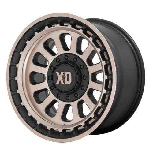 XD Series XD856 Omega 17x9 5x127/5x139.7 -12 ET 78.1 CB Satin Black With Bronze Tint (XD85679035612N)