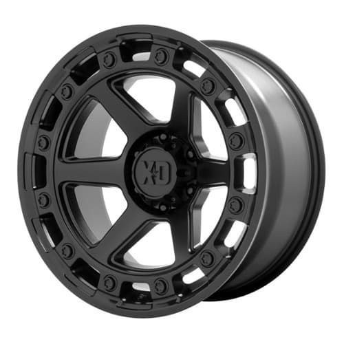 XD Series XD862 Raid 20x10 6x135 -18 ET 87.1 CB Satin Black (XD86221063718N)