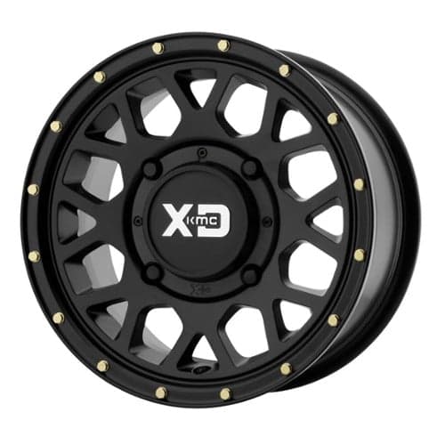 XD ATV KS135 Grenade UTV 14x7 4x137 38 ET 112 CB Satin Black (KS13547048738)