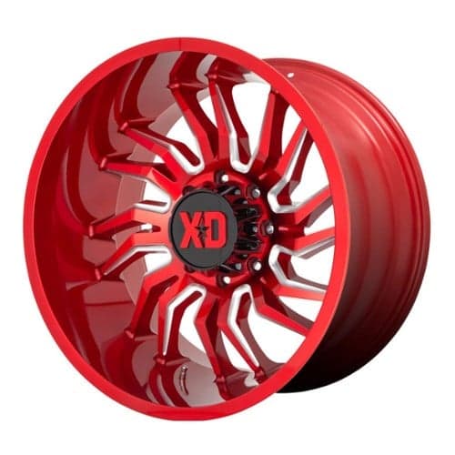 XD Series XD858 Tension 22x10 6x135 -18 ET 87.1 CB Red Milled (XD85822063918N)