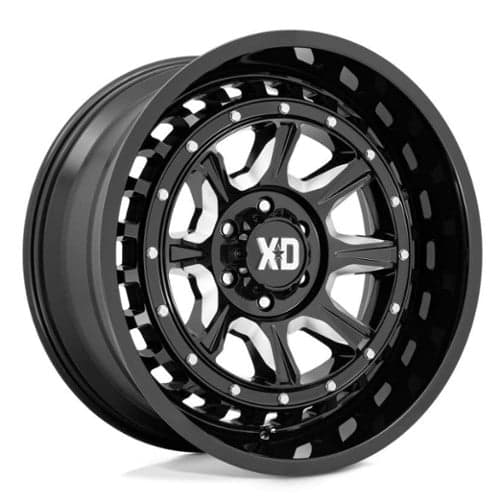 XD Series XD866 Outlander 22x10 8x170 -18 ET 125.1 CB Gloss Black Milled (XD866BE22108718N)