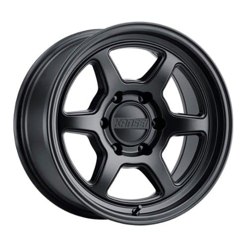 Kansei Roku Truck 16x8 6x139.7 -6 ET 106.1 CB Matte Black (K14MB-68060-06)