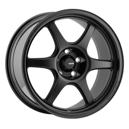 Konig Hexaform 15x9 4x100 35 ET 73.1 CB Matte Black (HF95100355)