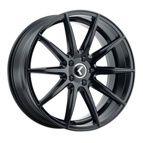 Kraze KR194 Cosmos 17x8 5x108 38 ET 63.5 CB Gloss Black (KR194-7831GB38)