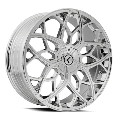 Kraze KR184 Ricochet 22x8.5 5x112/5x114.3 38 ET 72.56 CB Chrome (KR184-22816C38)