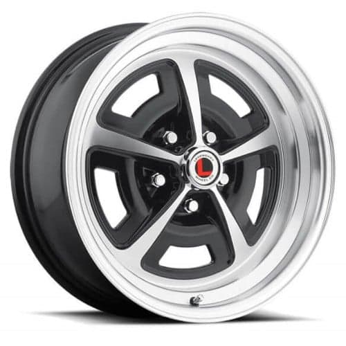 Legendary Wheels LW50 15x7 5x114.3 7 ET 72.3 CB Gloss Black / Machined (LW50-50754A)