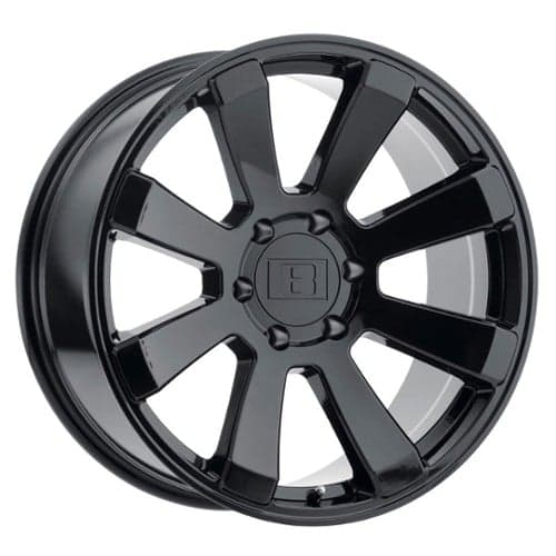 Level 8 Enforcer 20x9 6x120 9 ET 67.1 CB Gloss Black (2090ENF096120B67)