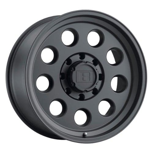 Level 8 Hauler 16x8.5 5x127 -25 ET 71.6 CB Matte Black (1685HLR-55127M71)