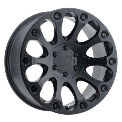 Level 8 Impact 15x8 5x127 -24 ET 71.6 CB Matte Black (1580LIM-45127M71)