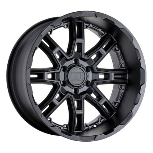 Level 8 Slingshot 16x8.5 6x135 10 ET 87.1 CB Matte Black (1685LST106135M87)