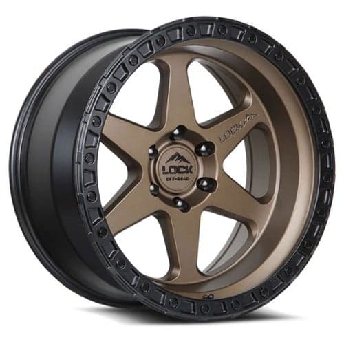 Lock Off-Road Olympus 18x9 6x139.7 -12 ET 106.2 CB Matte Bronze (OLYMPUS8969MRMBR)