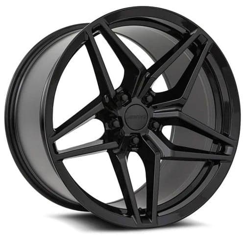 MRR M755 18x12 5x120.65 50 ET 70.3 CB Gloss Black (M75518A252050BK)