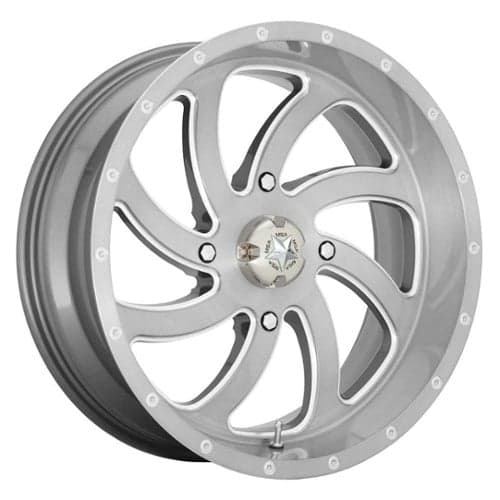 MSA Offroad M36 Switch 24x7 4x156 0 ET 132 CB Brushed Titanium (M36-024756TI)