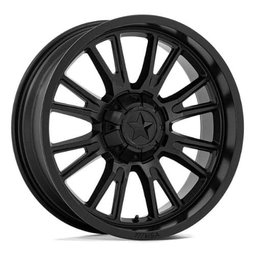 MSA Offroad M51 Thunderlips 14x7 4x137/4x156 10 ET 110.1 CB Matte Black (MA051MX14704A10)