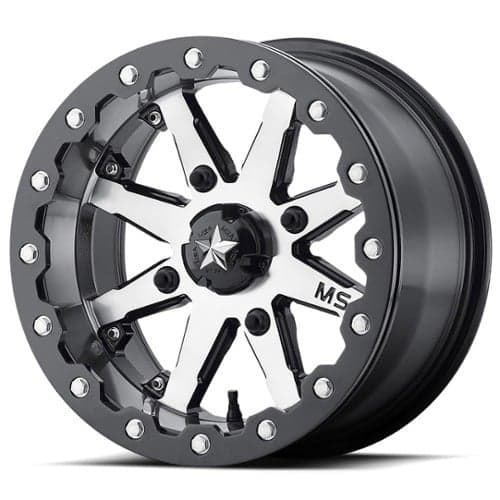 MSA Offroad M21 Lok 14x7 4x137 0 ET 112 CB Charcoal Tint (M21-04737)