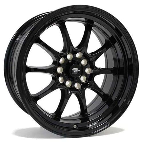 MST MT11 15x8 4x100/4x114.3 0 ET 73.1 CB Gloss Black (11-5816-0-BLK)