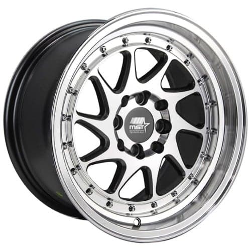 MST MT28 15x8 4x100/4x114.3 20 ET 73.1 CB Gunmetal w/Machined Face (28-5816-20GNMF)