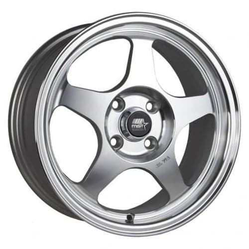 MST MT29 16x7 4x100 38 ET 73.1 CB Gloss Silver (29-6749-38-SIL)