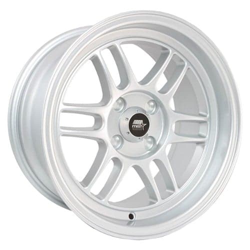 MST Suzuka 15x7 4x100 33 ET 73.1 CB Silver (19-5749-33-SIL)