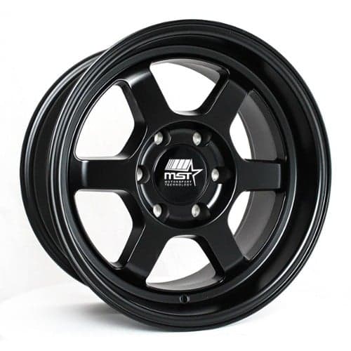 MST Time Attack Truck 17x8.5 6x139.7 -12 ET 112 CB Matte Black (01T-78583N12MB)