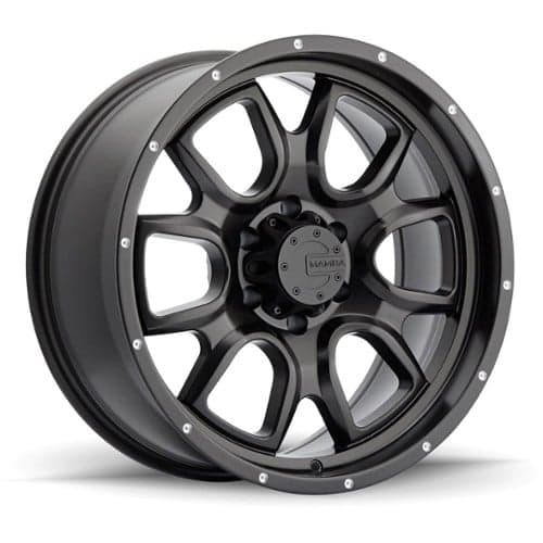 Mamba M19 15x8 5x114.3 13 ET 71.5 CB Matte Black / Drill Holes (M195865135)