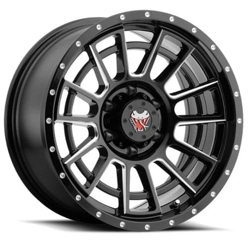 Mamba M22 20x9 6x139.7 12 ET 106.1 CB Matte Black/Machined Ball Cut (M222983125)