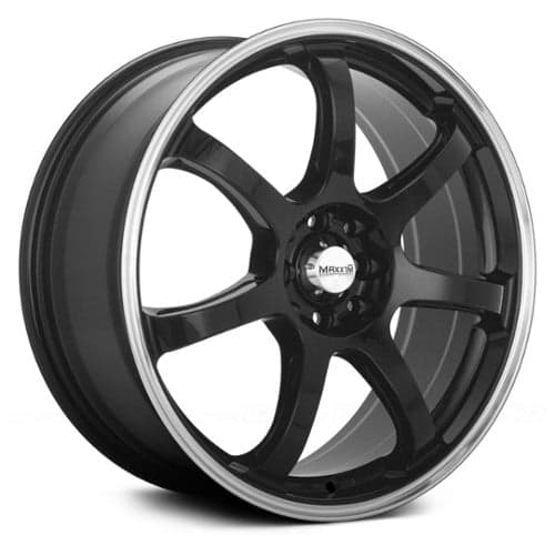 Maxxim Knight 15x6.5 4x100/4x114.3 38 ET 73.1 CB Gloss Black w/Machine Lip (KN56D04385)