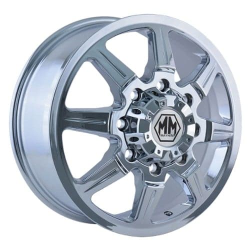 Mayhem 8101 Monstir Dually Front 20x8.25 8x200 127 ET 142 CB Chrome (8101-2877CF)