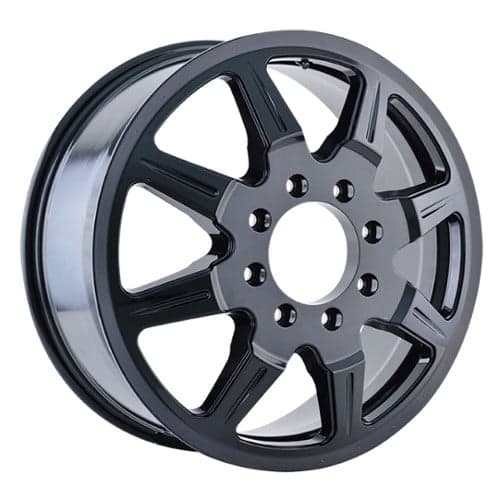 Mayhem 8101 Monstir Dually Inner 19.5x6.75 8x165.1 102 ET 121.3 CB Black (8101-9681BI121)