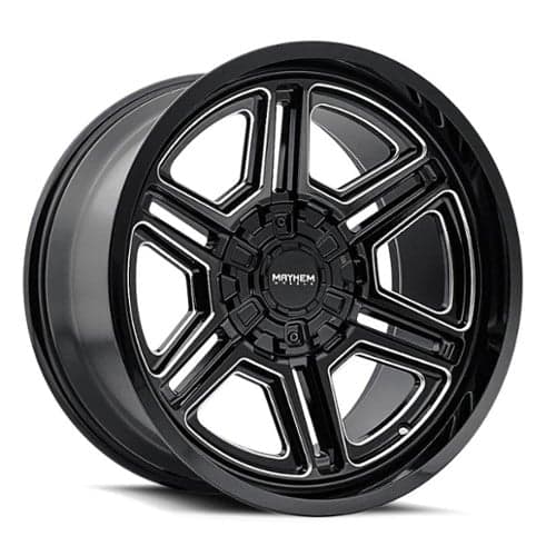 Mayhem 8117 Hermosa 20x9 8x180 18 ET 124.1 CB Black Milled (8117-2978BM)