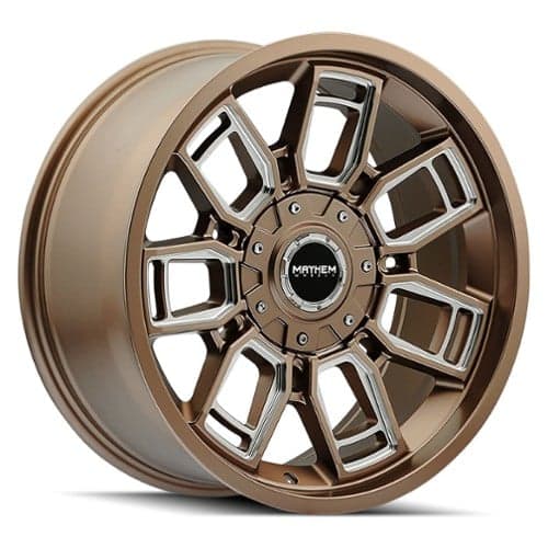 Mayhem 8118 Ordinance 20x9 5x127/5x139.7 0 ET 87 CB Matte Bronze Milled (8118-2952MZ)