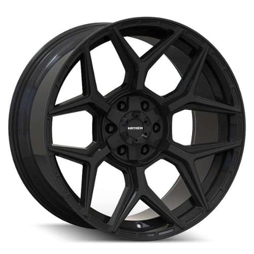 Mayhem 8119 Vanquish 20x9 5x127/5x139.7 0 ET 110 CB Black (8119-2952GB)